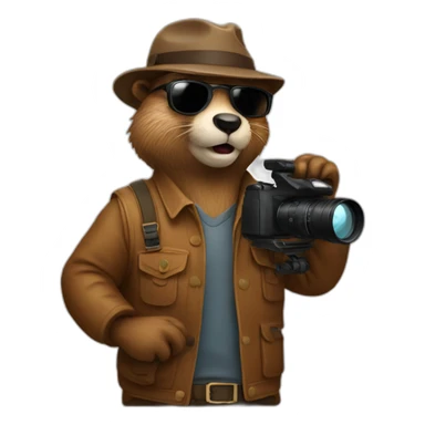 beaver filmmaker sticker