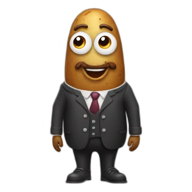 Mr potato sticker