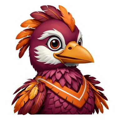 virginia tech mascot sticker