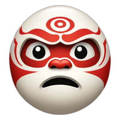 daruma doll sticker
