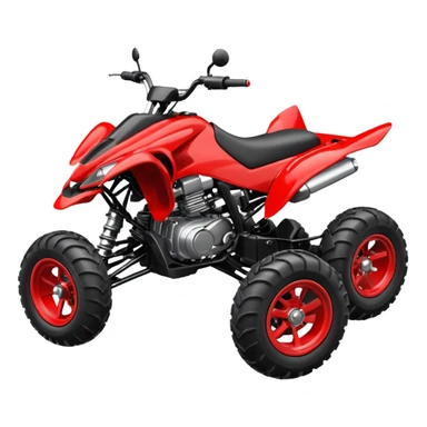 Moto quad sticker