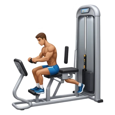 male hip-abduction-machine sticker