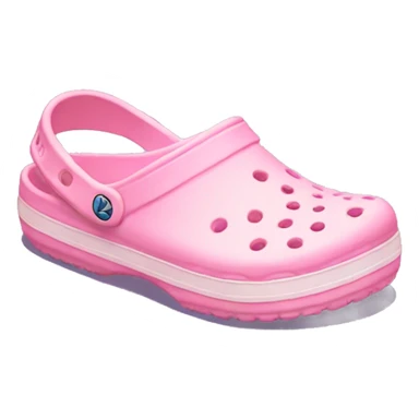 light pink Crocs sticker