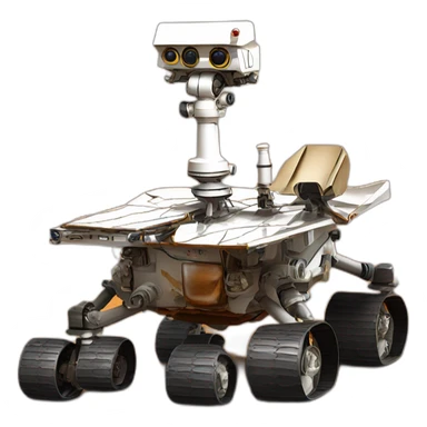 mars rover sticker