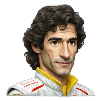Ayrton Senna sticker