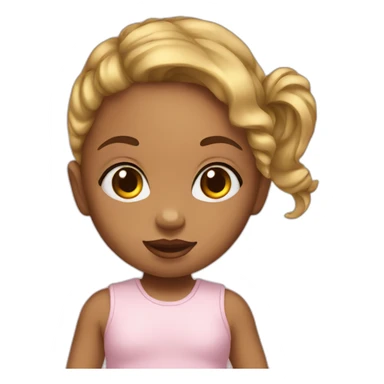 Dollar Baby Girl sticker