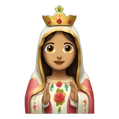 our lady of guadalupe sticker