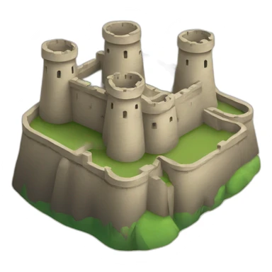 Puerto Rico Fortress sticker