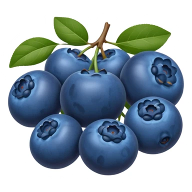 blueberries sticker