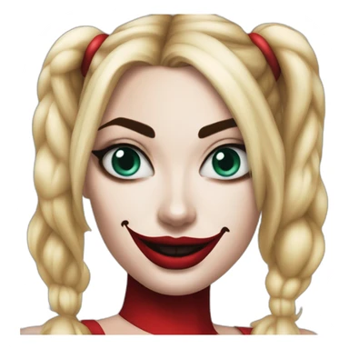 Harley quinn Margot Robbie sticker