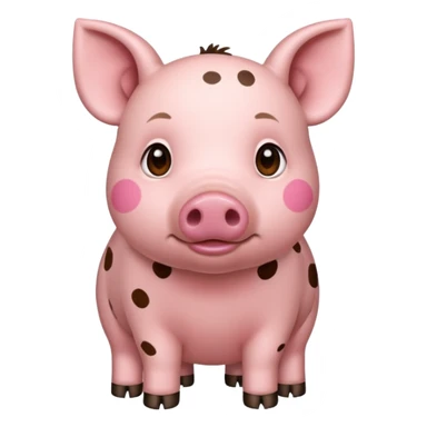 spotted pig sticker