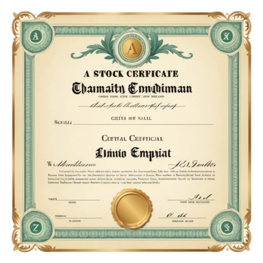 sale of shares on the market sticker