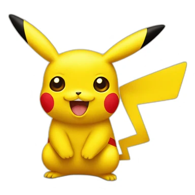 Pikachu in Thailand  sticker