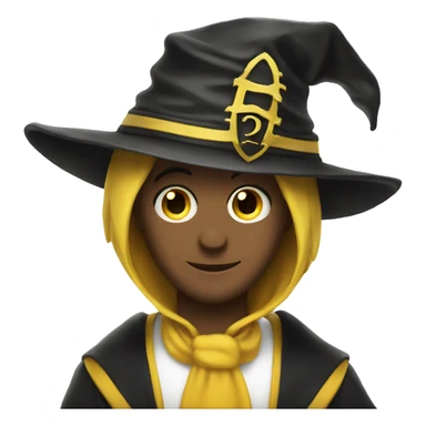 magic hat hufflepuff sticker
