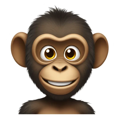 Cheeky monkey  sticker