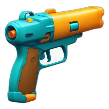 Water Pistol sticker