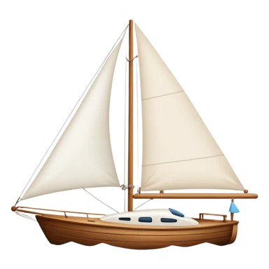 sail boat sticker