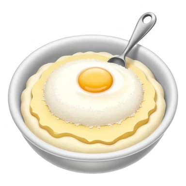 baking ingredients before preparation sticker