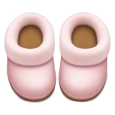 light pink ugg slippers  sticker