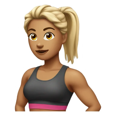 Fitness girls  sticker