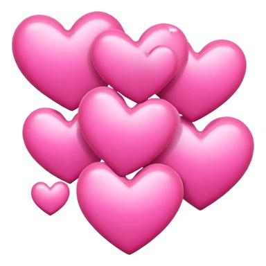 Corazones rosas sticker