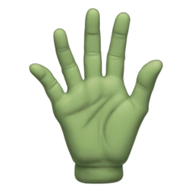 yodas hand sticker