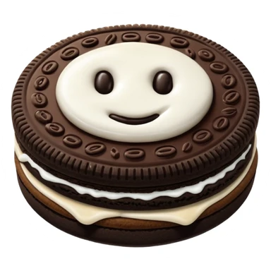 Una galleta oreo sticker
