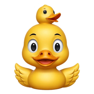 carnival duck sticker