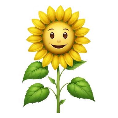 a picture of the sunflower from Plants vs. Zombies sticker