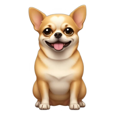 Fat Chihuahua sticker