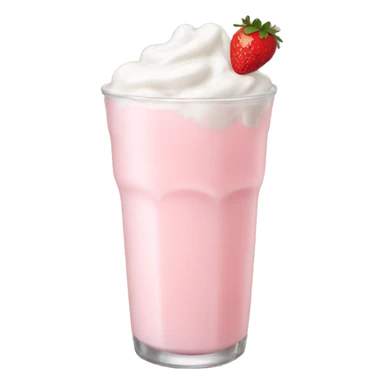 Strawberry milk sticker