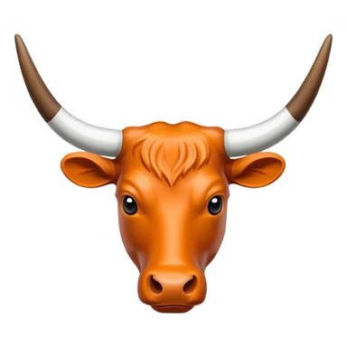 Texas longhorns symbol sticker