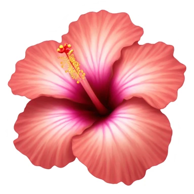hibiscus flower sticker