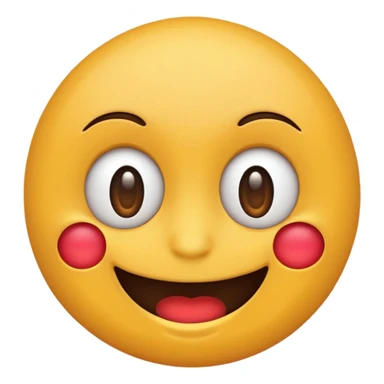 make a devious emoji where the emojis face is a devious smile but no emotion in its eyes sticker