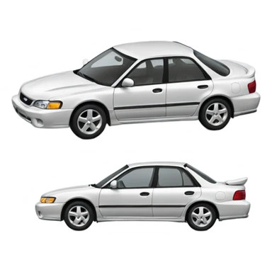 1996 Subaru legacy sedan  sticker