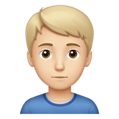 Boy, doing maths sticker