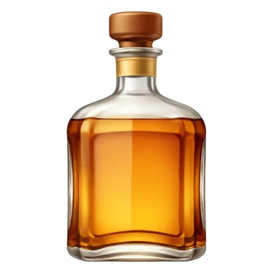 bottle of scotch sticker