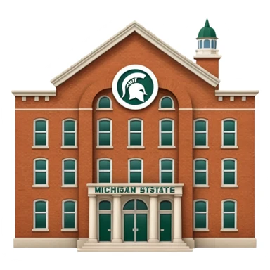 Michigan State University sticker