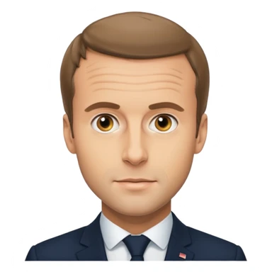 Emmanuel Macron  sticker