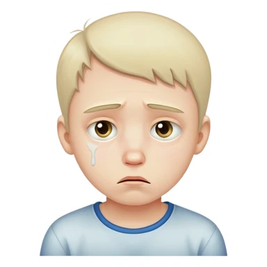 Sad boy  sticker