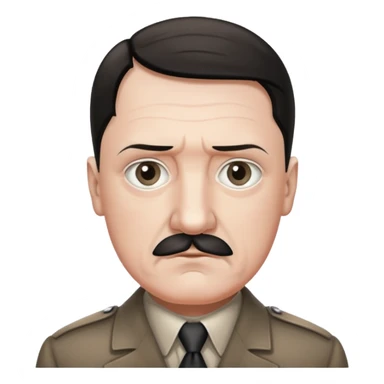 Hitler as emoji sticker