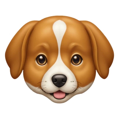 A dog pointing at me sticker