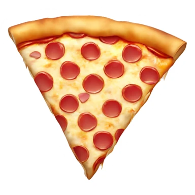 Pizza with ham  sticker