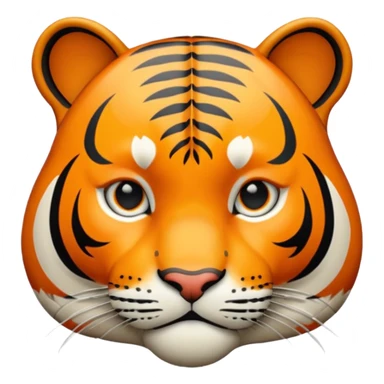 make the tiger cooler, more jazzy sticker