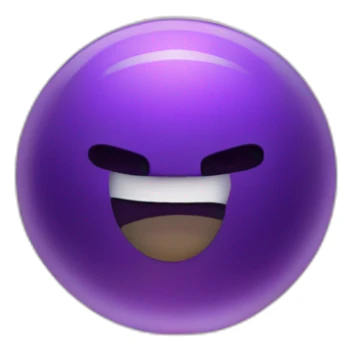 a purple portal to another galaxy sticker