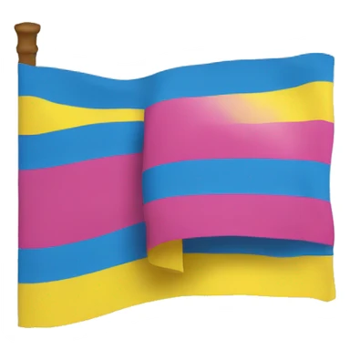 Pansexual flag sticker