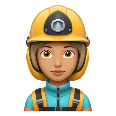 Colorful Helmeted Traveler sticker