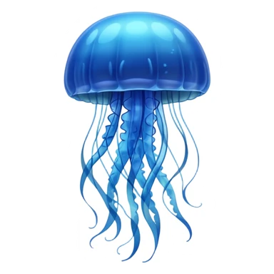 simple jellyfish sticker