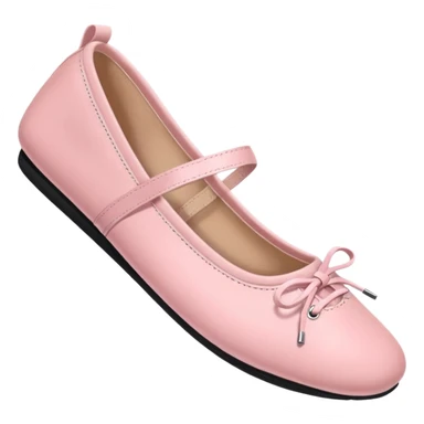 Pink Ballet sneaker flats  sticker