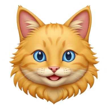  sunshine bluey eyes smiling  cat alot of happy sticker